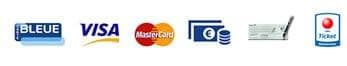 paiement acceptés